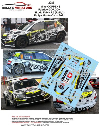 Decals ref 2286 skoda - decals,