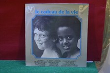 ANCIEN DISQUE VINYLE 33 T LE CADEAU DE LA VIE UNICEF ENFOIRE PIAF PINK FLOYD