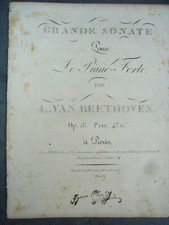 Partition VAN BEETHOVEN Grande