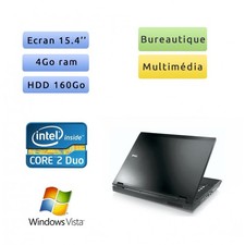 Occasion - Dell Latitude E5500 - Windows Vista - C2D 4Go 160Go - 15.4 - Ordinate