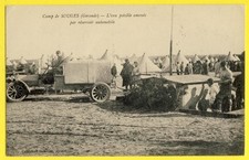 cpa CAMP MILITAIRE de SOUGES