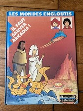 BD Vintage Les Mondes Engloutis Casterman 1985
