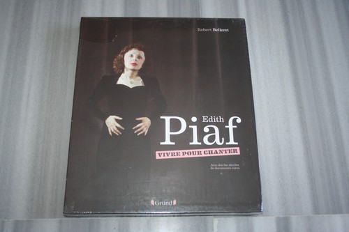 Livre coffret edith piaf - piaf, vivre