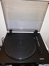 PLATINE VINYL  TOURNE DISQUE LENCO L 3801 FONCTIONNE