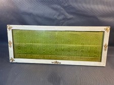 Ancien cadre photo en bois et platre avec ornements en bronze Louis XVI