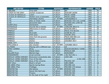 33T LP et maxi 45T vinyles