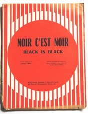 Partition vintage sheet music