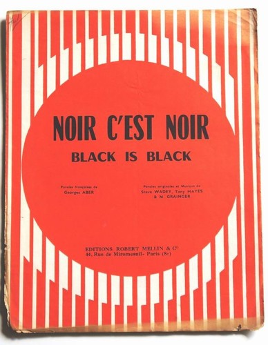 Partition vintage sheet music