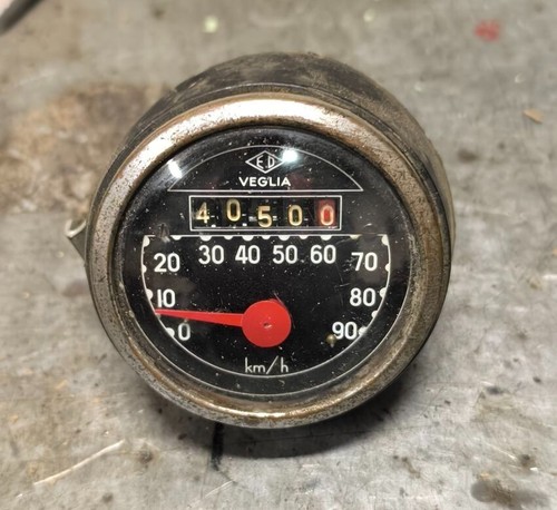 Compteur veglia noir moto - ed,