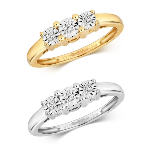 Bague femme trilogie - femme, or