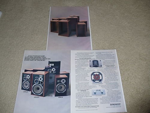 Pioneer hpm series - pioneer, ad
