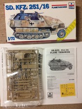 1/72 ESCI 8346 : SDKFZ 251/16 HANOMAG BLINDE SEMI-CHENILLE LANCE FLAMMES RARE