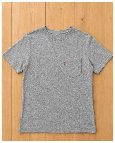 Shirt gris chiné levi - chiné, à