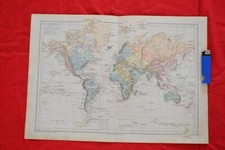 Ancienne gravure carte