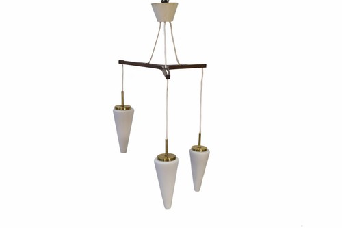Lustre par louis kalff pour - lustre,