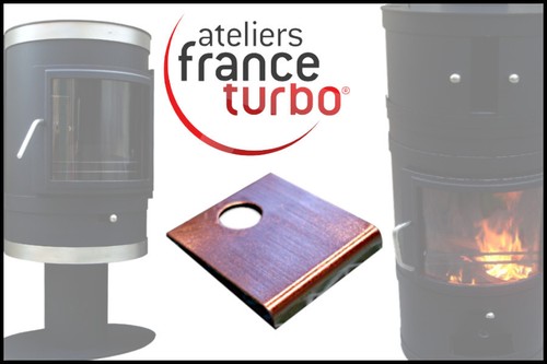 Pattes fixation vitre - fixation,