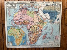 Ancienne carte scolaire - ancienne,