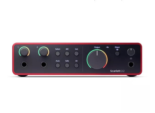Focusrite scarlett 2i2 - focusrite, (4ème