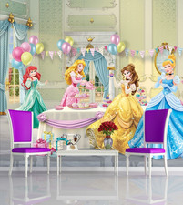 Maternelle Princesse Peint 360x254 CM 358x254cm Disney Photo Décoration Murale