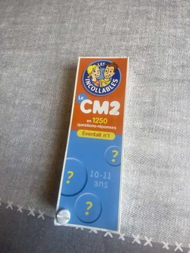 Les incollables cm2 1250 - les,