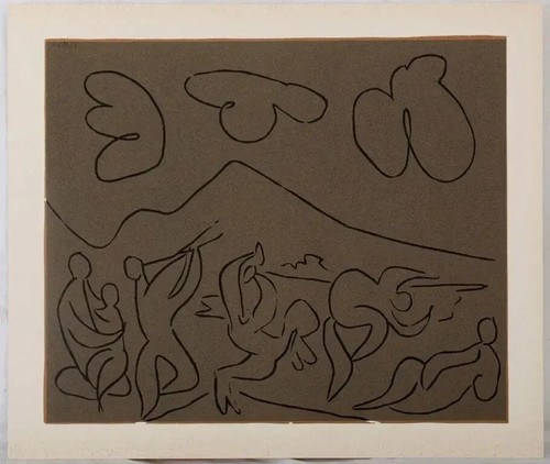Pablo picasso bacchanale la - pablo, :