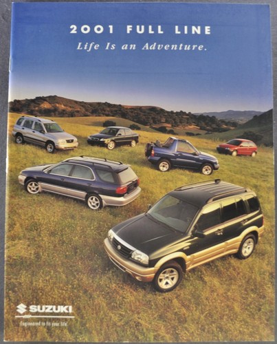 2001 suzuki brochure - suzuki, swift