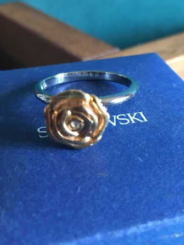 Bague rose dorée argentée - bague,