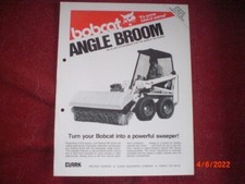 PROSPECTUS  PUBLICITAIRE     CHARGEUSE    BOBCAT    AVEC  BALAI     UK