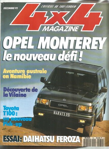 4x4 magazine 135 - magazine, daihatsu