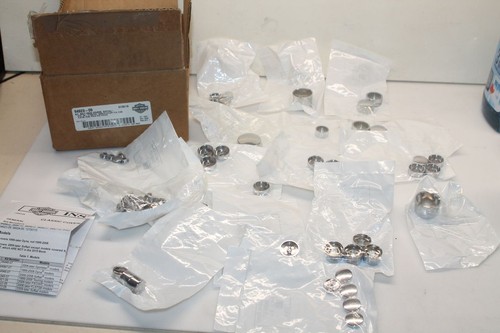 Kit caches vis pour harley - kit,