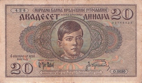 Billet banque banknote - de,