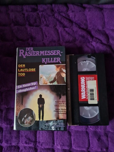 Vhs der rasiermesser killer - vhs, "