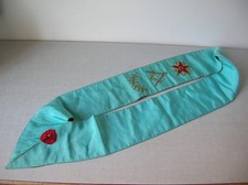 Ancienne écharpe maçonnique