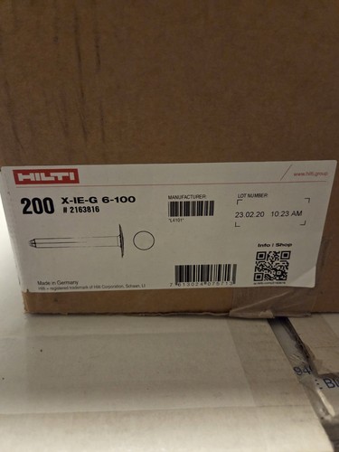 Hilti 100 lot de - hilti, –
