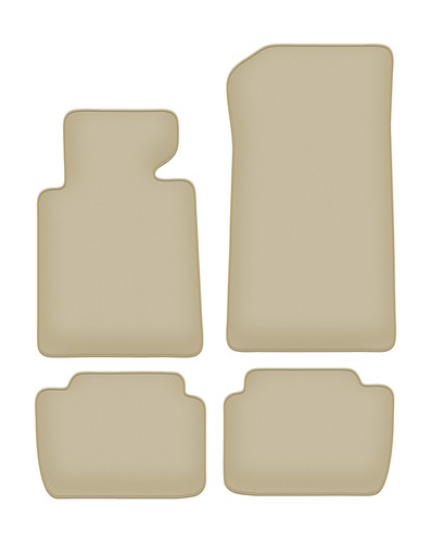 Tapis sol velours beige - tapis,