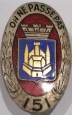 ON NE PASSE PAS  151 ème RI