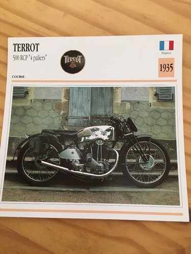 Terrot 500 rcp paliers 1935 - rcp,