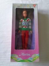 COFFRET POUPEE MANNEQUIN ARTICULE  MARTINE  MF   H : 30 CM IMPORTE PAR MARKI N°2