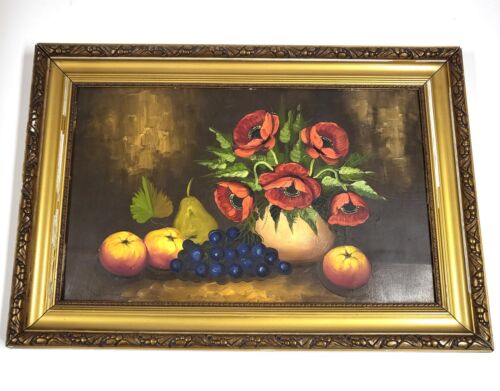 Vintage nature morte huile - morte,