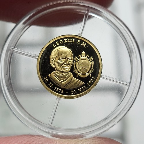 1e1 médaille vatican or - médaille,