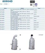 Pot catalytique Peugeot 206