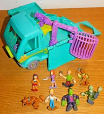 vintage FOURGON + FIGURINE Scooby-Doo VAN the Mystery Machine LANSAY 11770