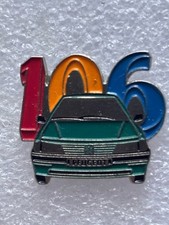 Pin’s voiture 106 auto Car Logo Lion Peugeot Verte Signe Pins Up