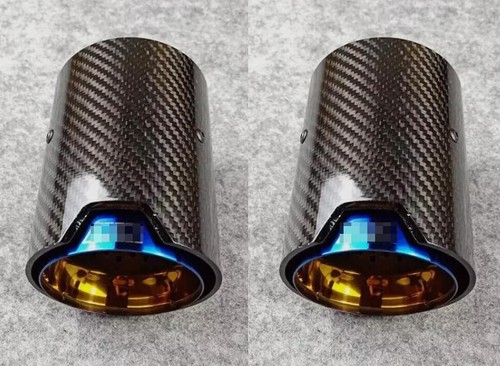 Real carbon fiber exhaust pipe - carbon,