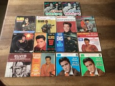 Lot De 14 Disques Vinyle 45 Tours Ep Elvis Presley Rock’n’roll