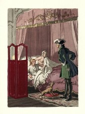 Auguste LEROUX . Casanova. l'explication ! charmant !