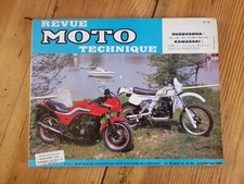 Revue Moto Technique n°49 Husqvarna 125 240 390 430 WR/ Kawasaki Z750 GPZ RMT
