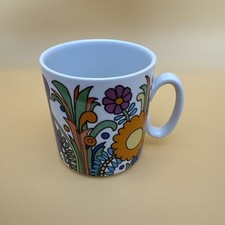Mug tasse publicitaire Grands Moulins de Pantin vintage Villeroy & Boch Acapulco