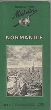 GUIDE VERT PNEU MICHELIN   NORMANDIE   EDITION AOUT 1957