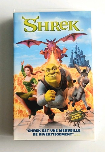 Shrek cassette video vhs - shrek,